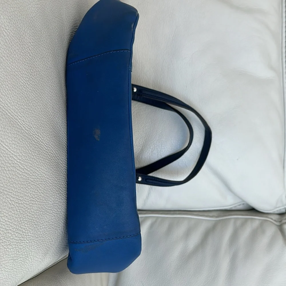 Blue Coach bag - Picture 2 of 6